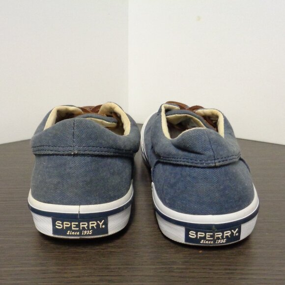 Brand New Sperry Mens Striper II STS16797 Blue Lace Up Sneakers. Size 10. F53 - Picture 6 of 8